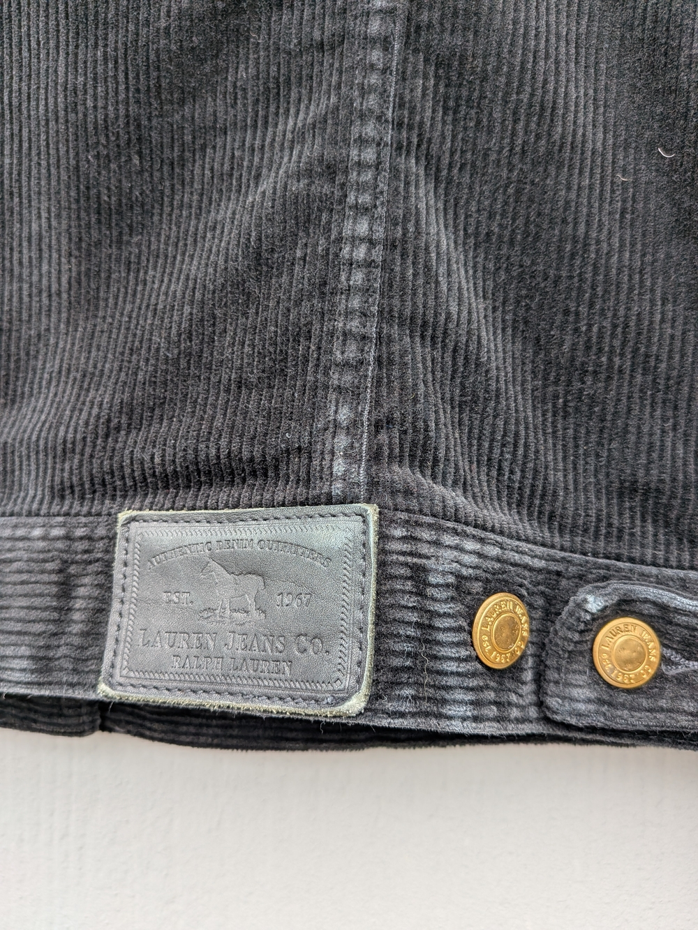 Ralph Lauren Women's Black Corduroy Jacket - Picture 5 of 5